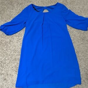 I.N. San Francisco Vibrant Blue Dress